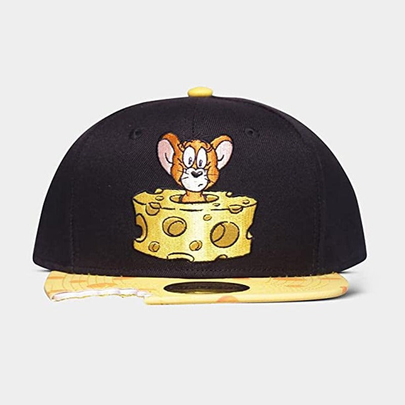 Trendy flat brimmed snapback hats notched gray pizza pizza