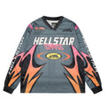 HS Long Sleeve Shirts Hip-hop loose oversize