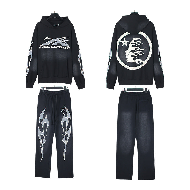 HS Hoodie And Pants Two-Piece Set