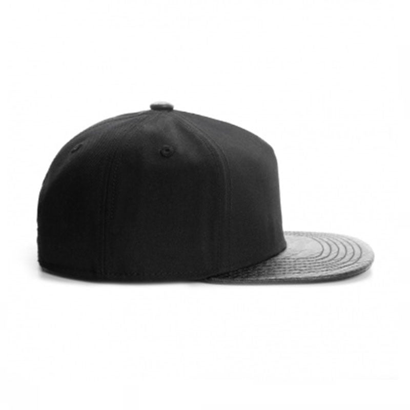 Trendy flat brimmed snapback hats pure blank blank light board