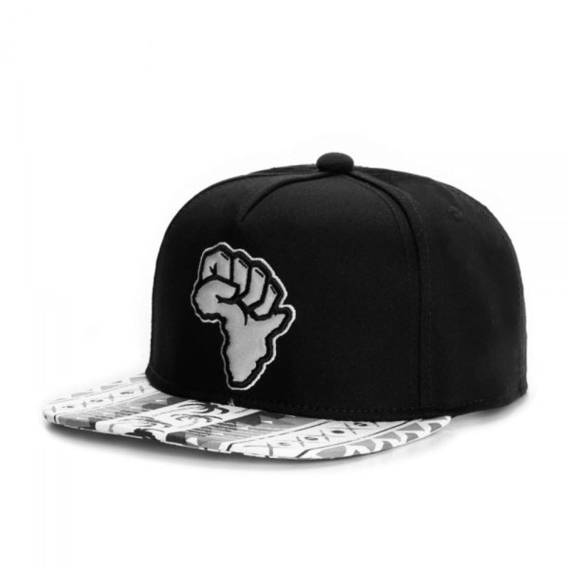 Trendy flat brimmed snapback hats novelty grids