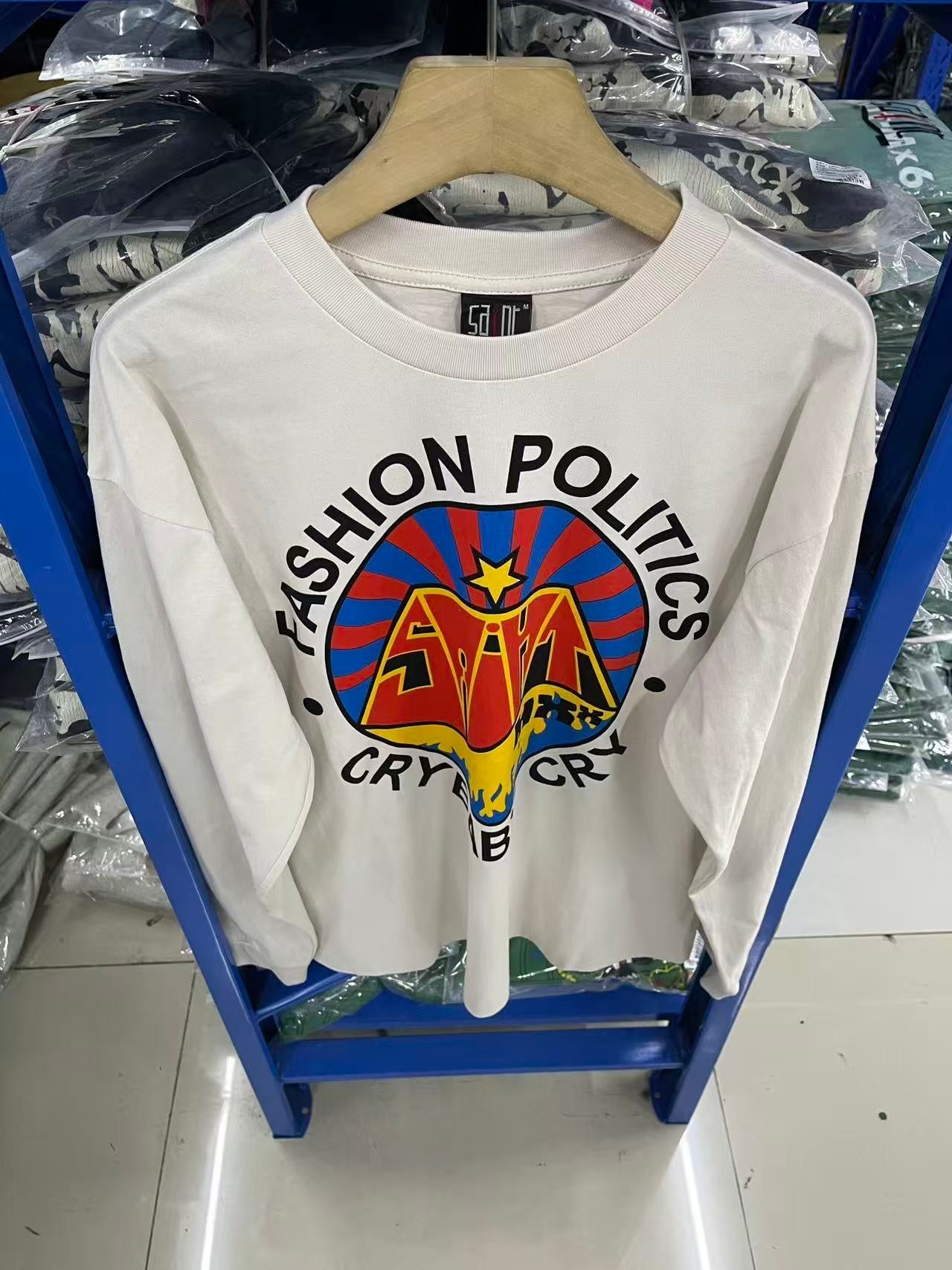 Saint Michael long sleeve shirts
