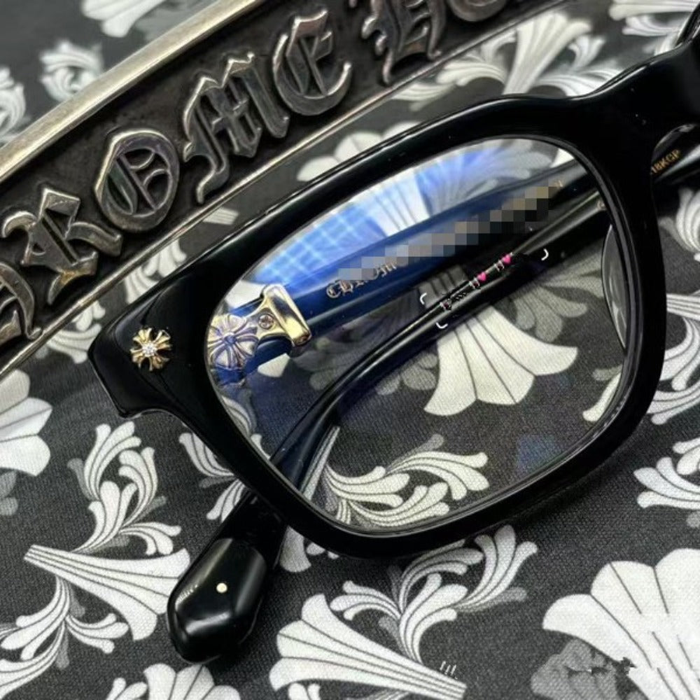Chrome Hearts glasses men's and women's square flat glasses travel fashion