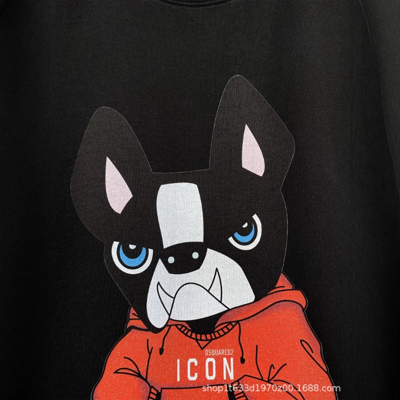 DSQ2 T Shirts ICON Cartoon Letters