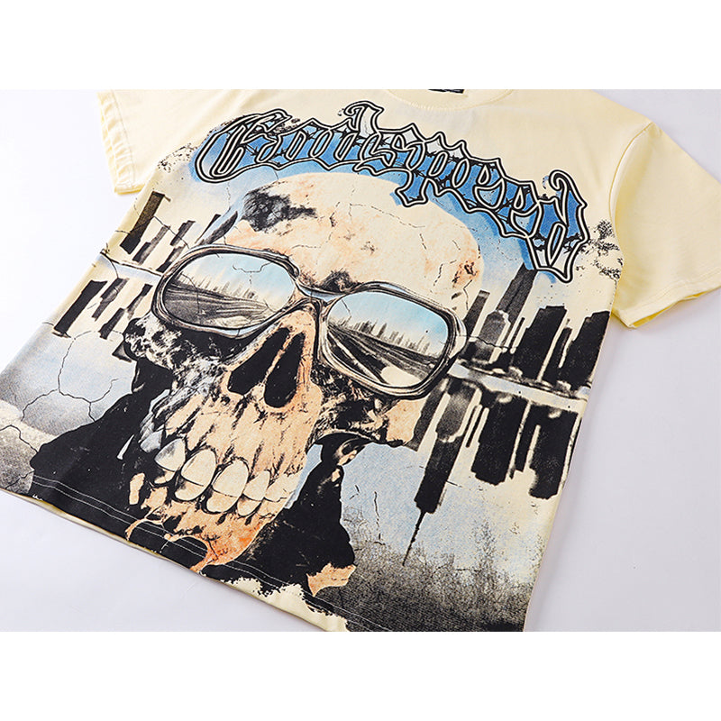 Godspeed T-Shirt Retro Fantasy Pattern