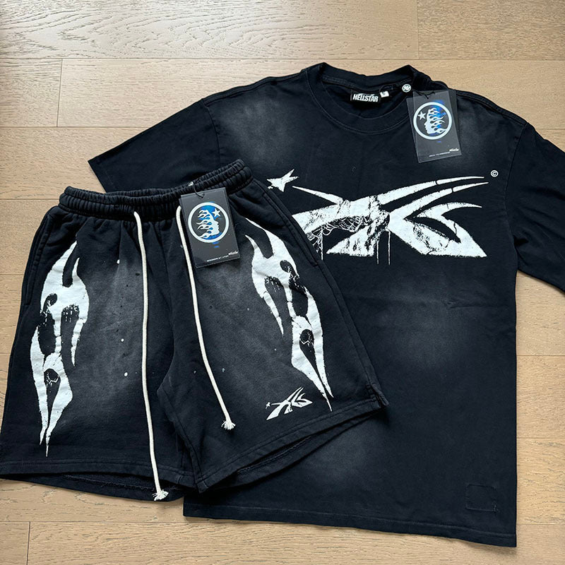 HS T-Shirt And Shorts Two-Piece Set