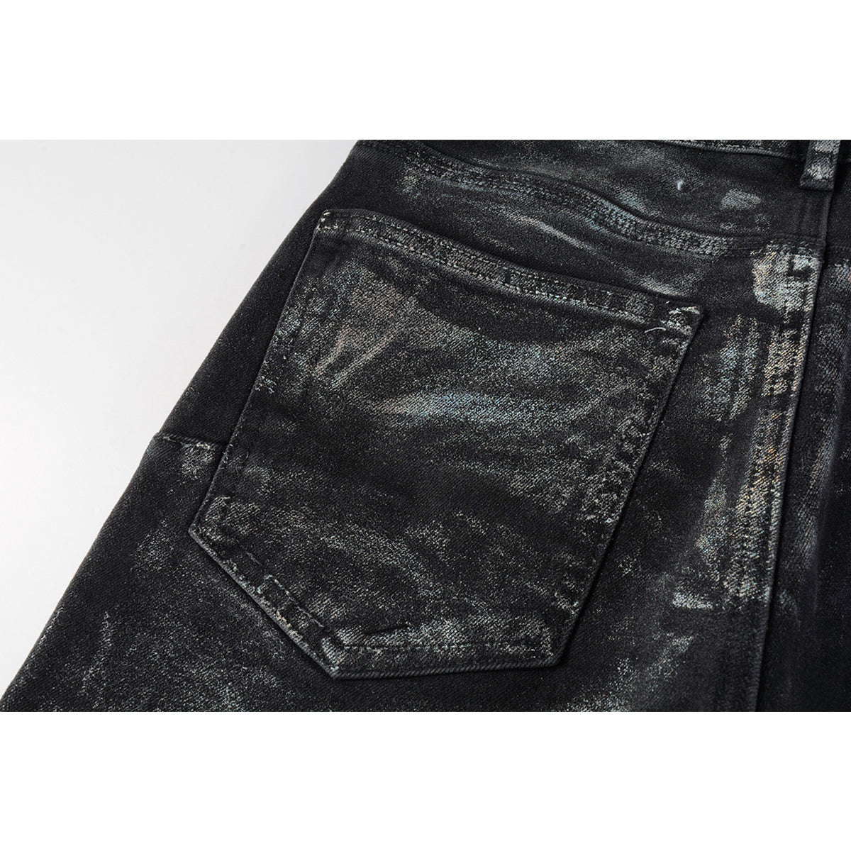 Mens trendy purple jeans, 100% cotton Pure Cotton High Street Trend