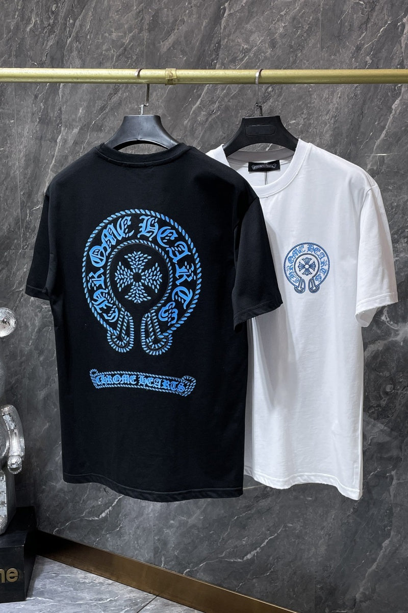 Chrome heart T shirts High-quality 100% cotton streetwear