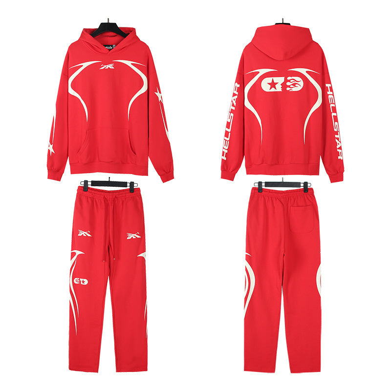 HS Hoodie And Pants Two-Piece Set
