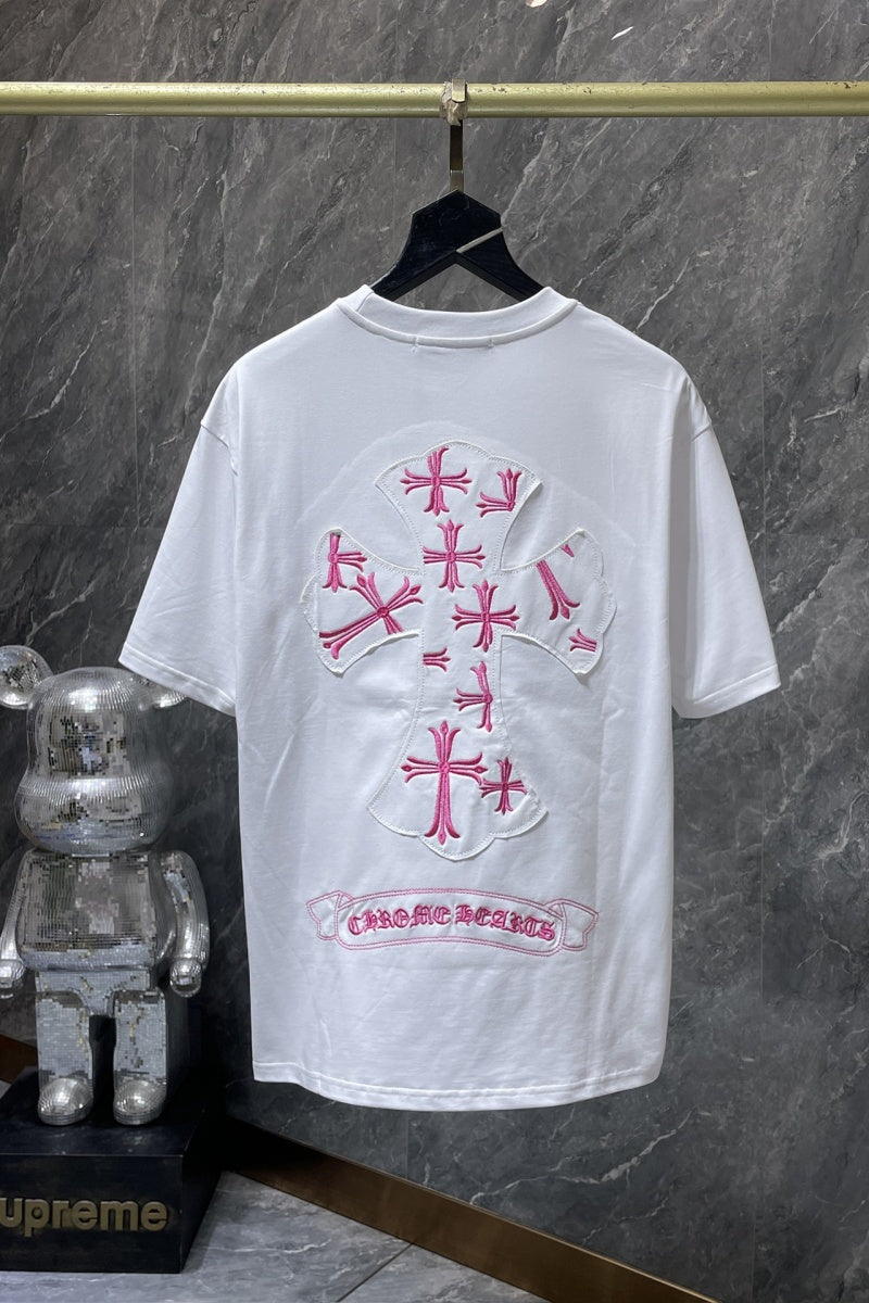 Chrome heart T shirts High-quality 100% cotton streetwear