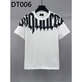 DSQ2 T Shirts Summer European and American Trend Crew Neck Bottom Shirt