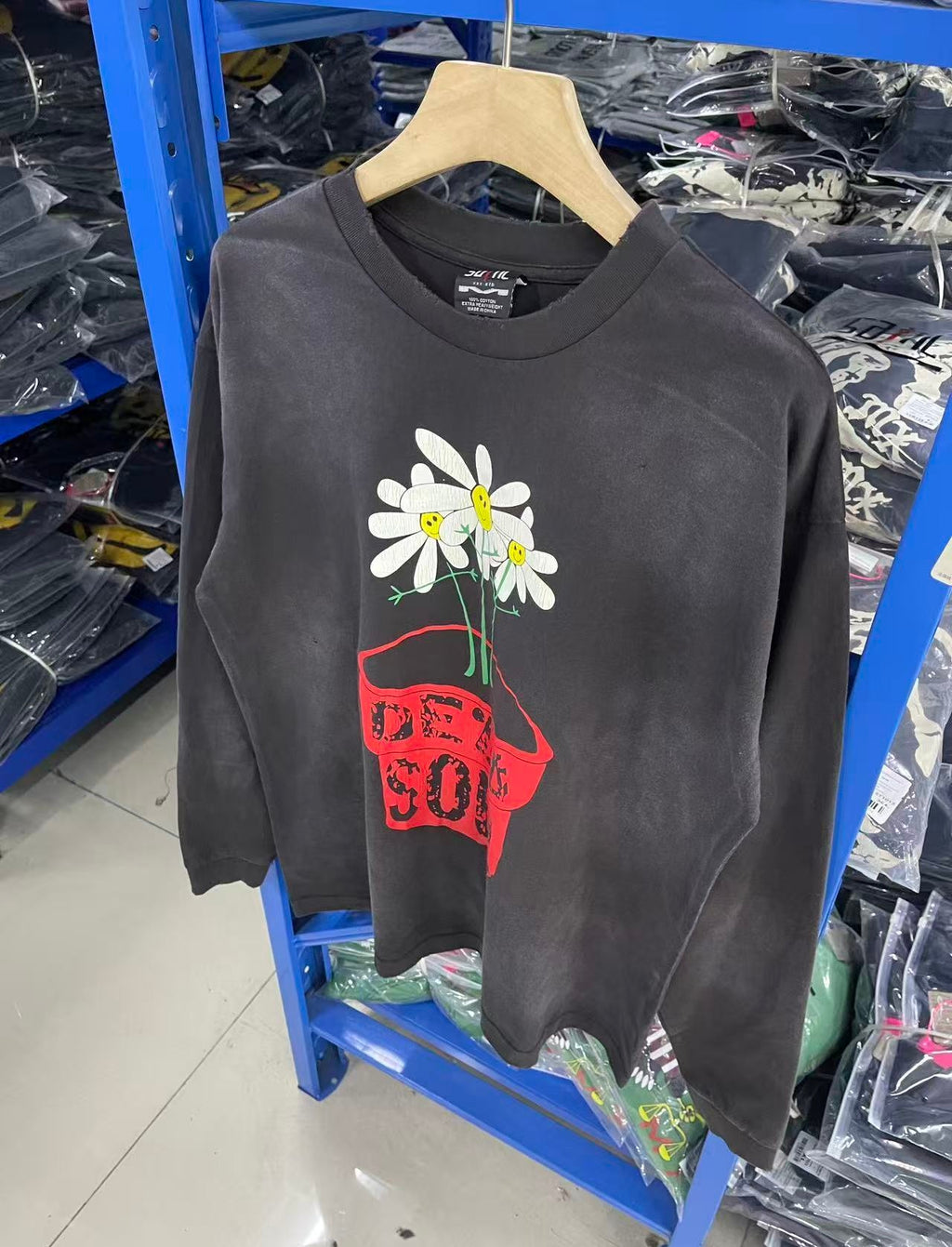 Saint Michael long sleeve shirts