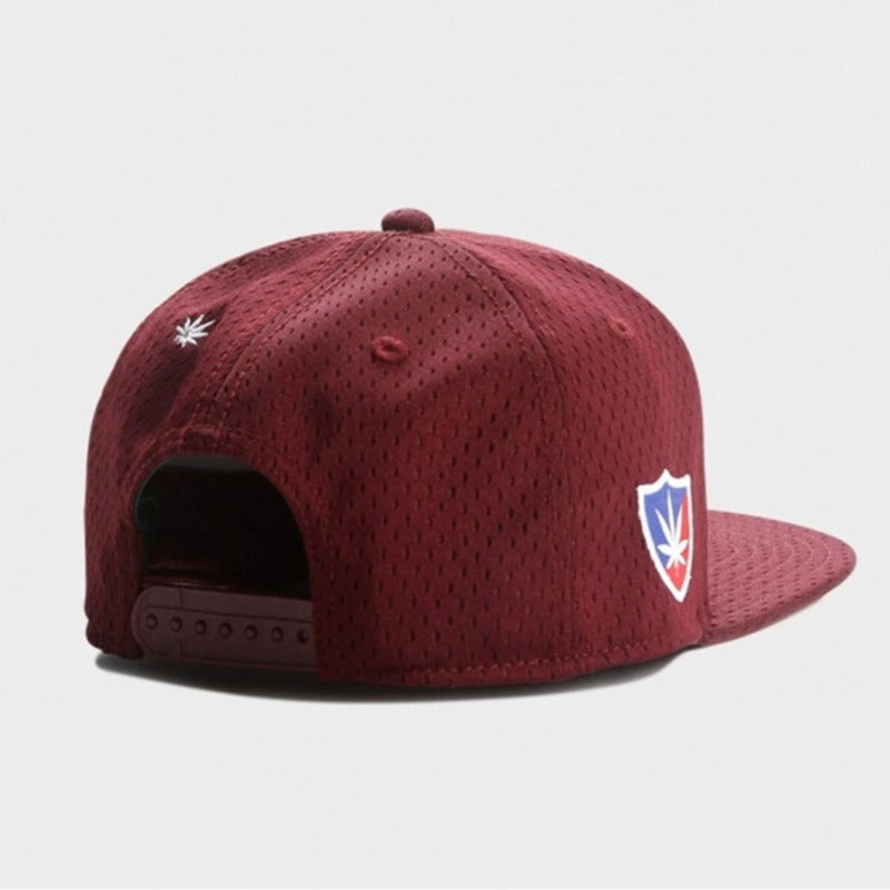 Trendy flat brimmed snapback hats summer breathable mesh mesh for men and women neutral