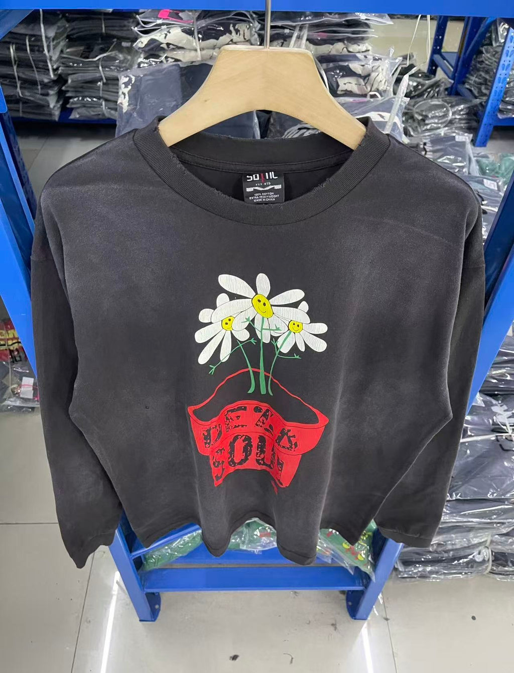 Saint Michael long sleeve shirts