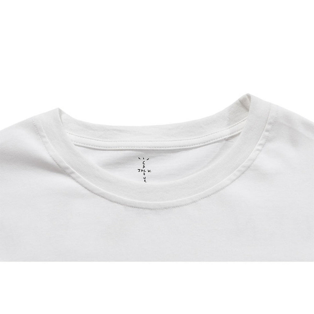 Travis Scott T-Shirt Travis Scott Cactus Jack Short Sleeve Hip Hop Loose T-Shirt