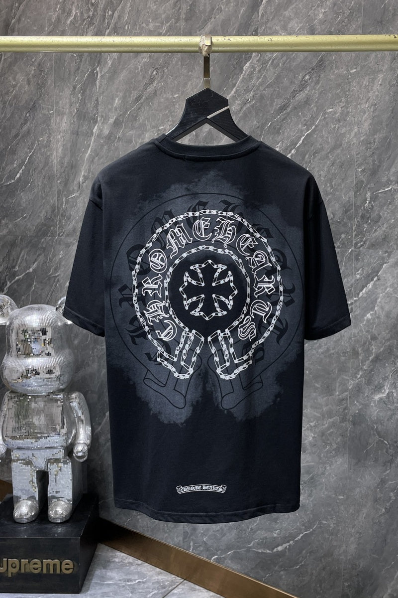 Chrome heart T shirts High-quality 100% cotton streetwear