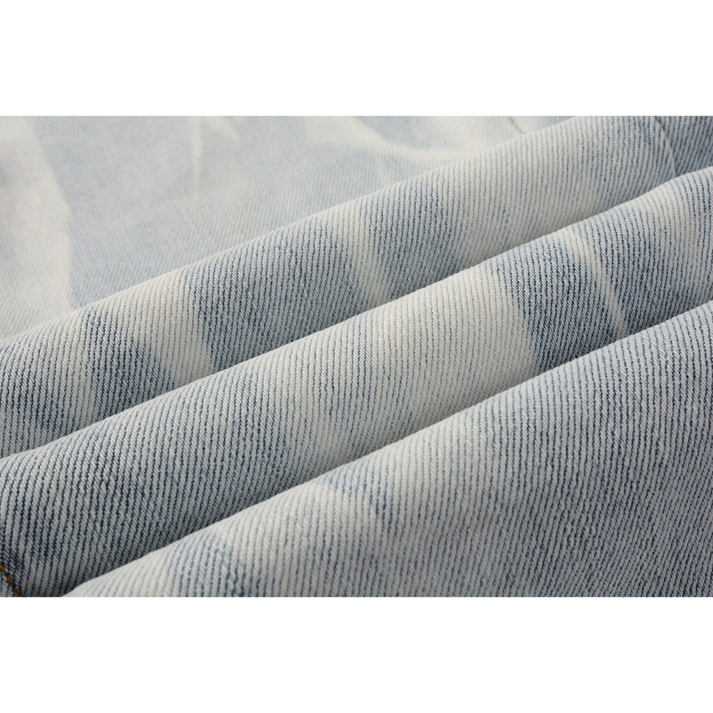Mens trendy purple jeans, 100% cotton Pure Cotton High Street Trend