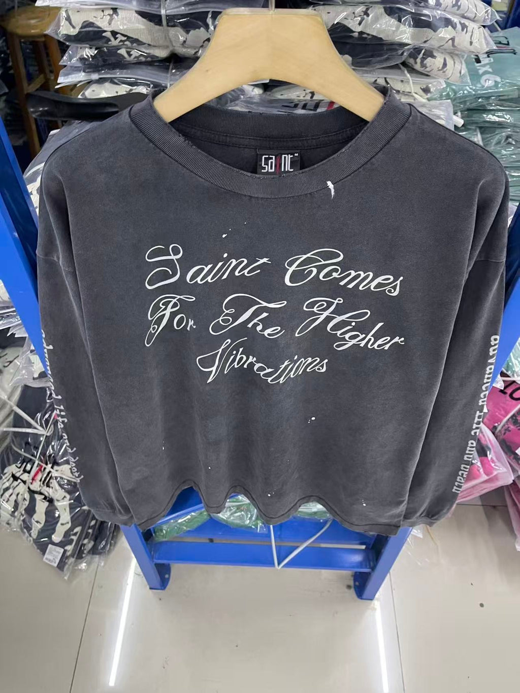 Saint Michael long sleeve shirts