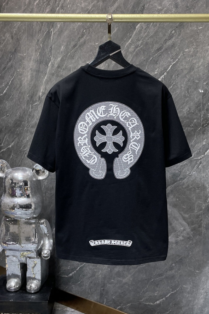 Chrome heart T shirts High-quality 100% cotton streetwear