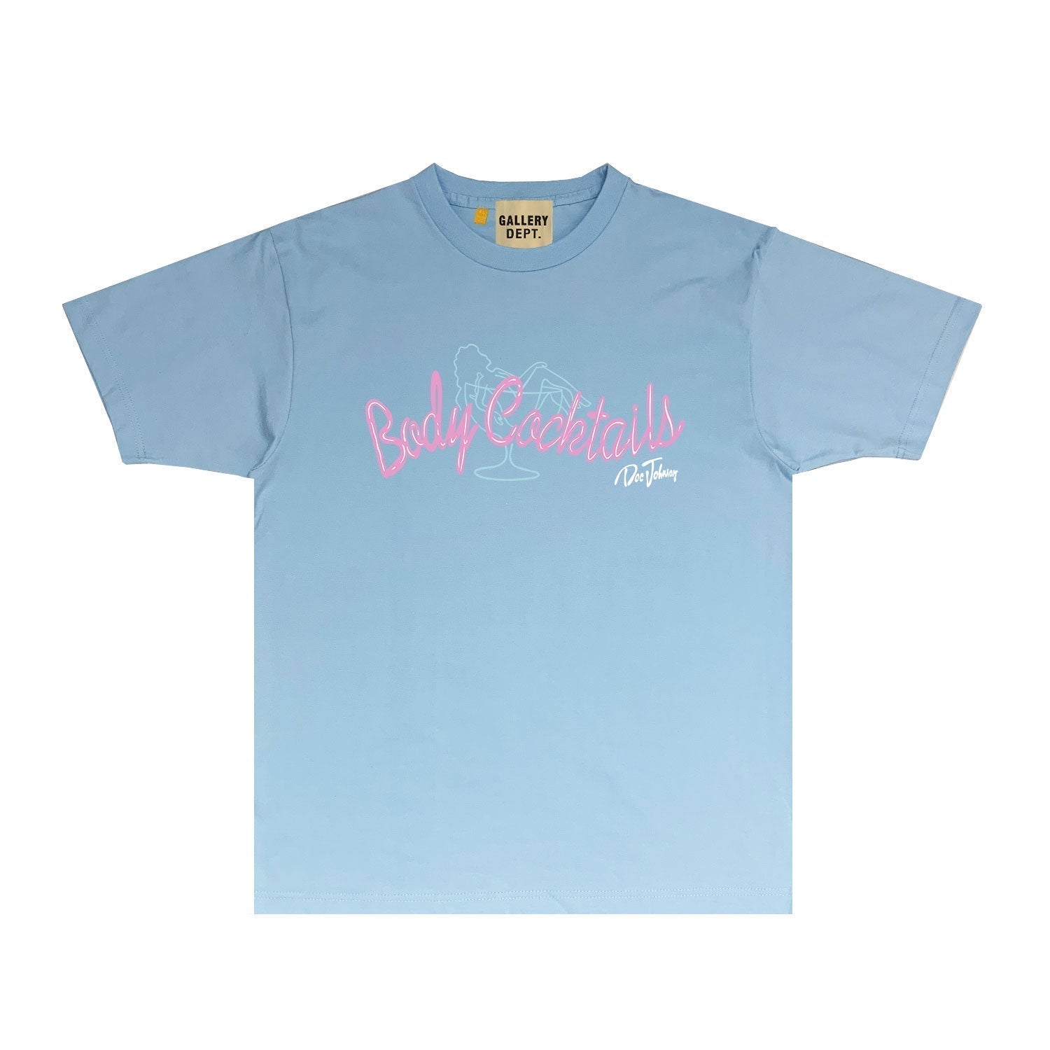 Gallery Dept T Shirt Retro Printed Loose Short-Sleeved Shirt (part2)