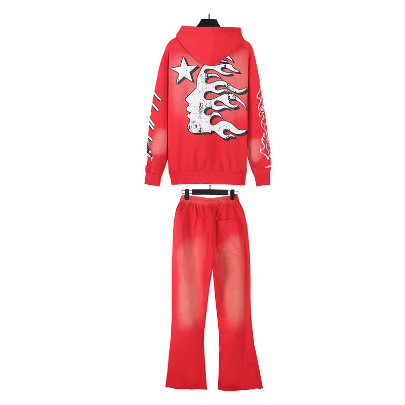 HS Hoodie And Pants Two-Piece Set