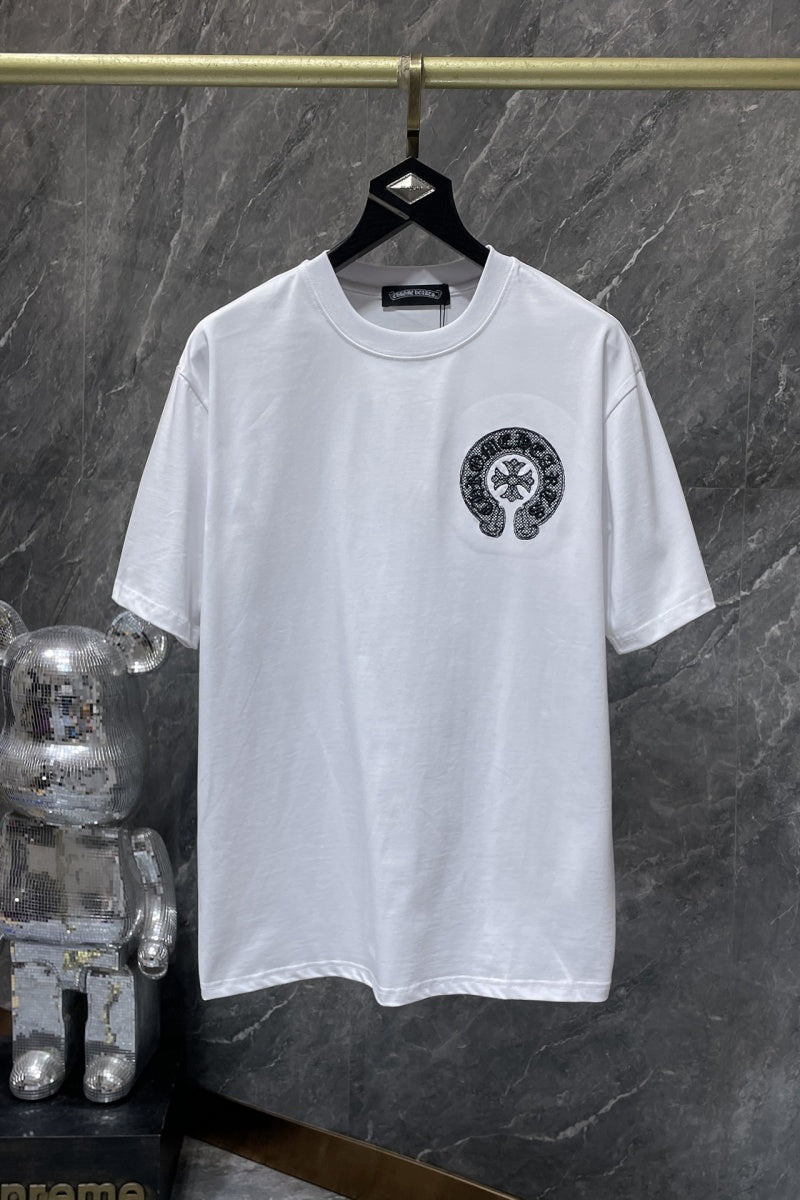 Chrome heart T shirts High-quality 100% cotton streetwear