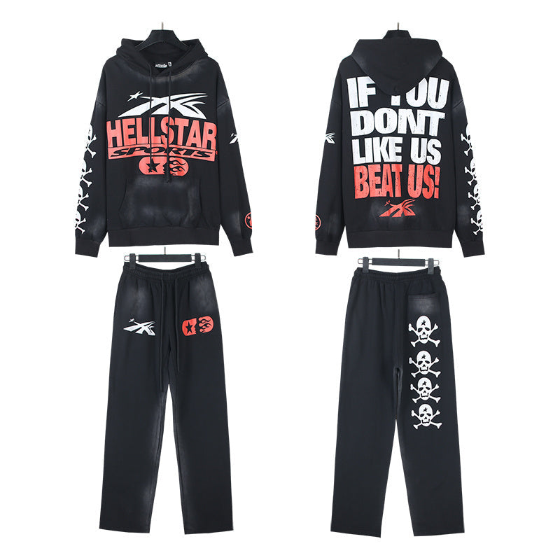 HS Hoodie And Pants Two-Piece Set