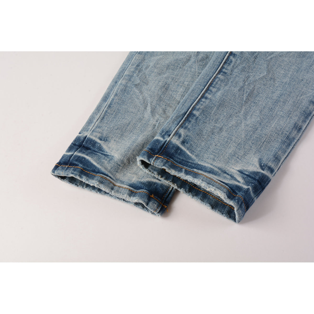 Mens trendy purple jeans, 100% cotton Pure Cotton High Street Trend