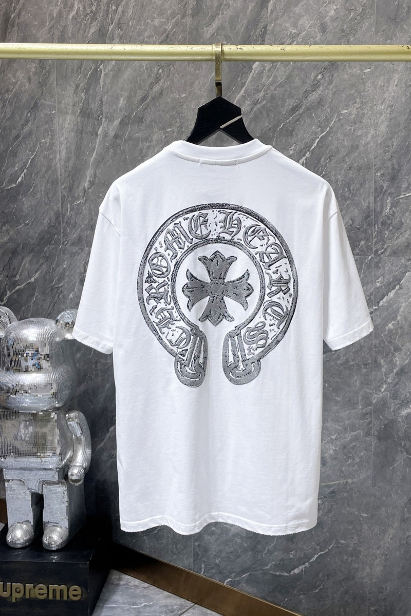 Chrome heart T shirts High-quality 100% cotton streetwear