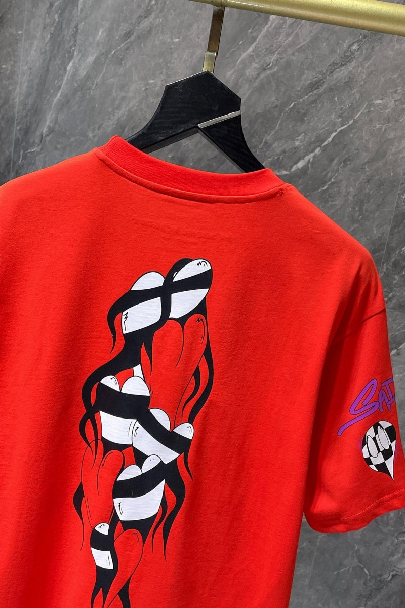 Chrome heart T shirts High-quality 100% cotton streetwear