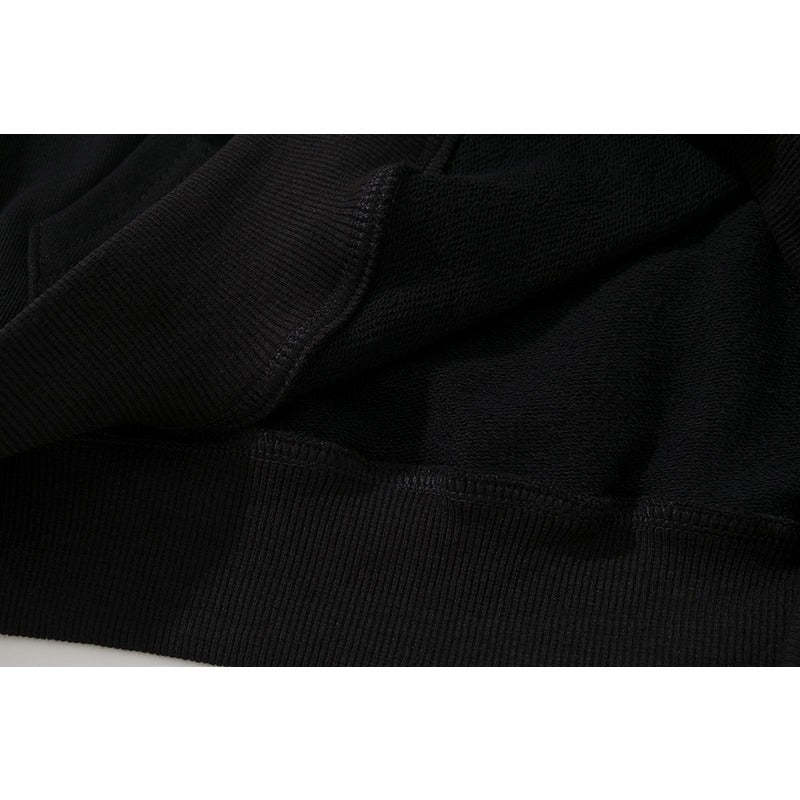 OW  hoodie Classic Baroque Angel Wing Pattern Hoodie