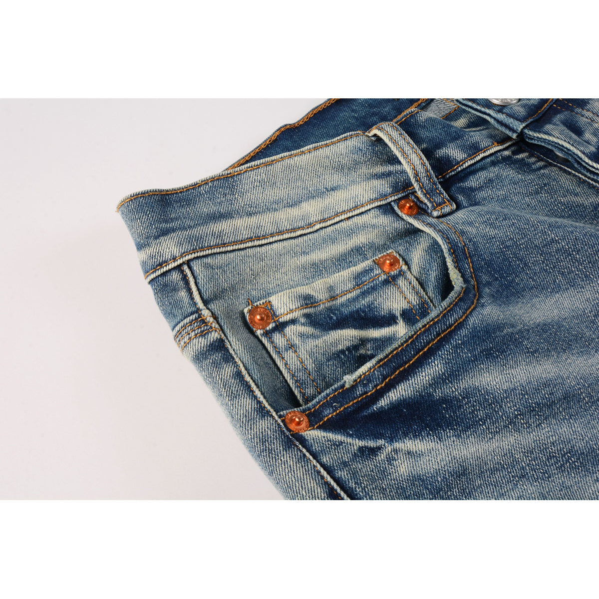 Mens trendy purple jeans, 100% cotton Pure Cotton High Street Trend