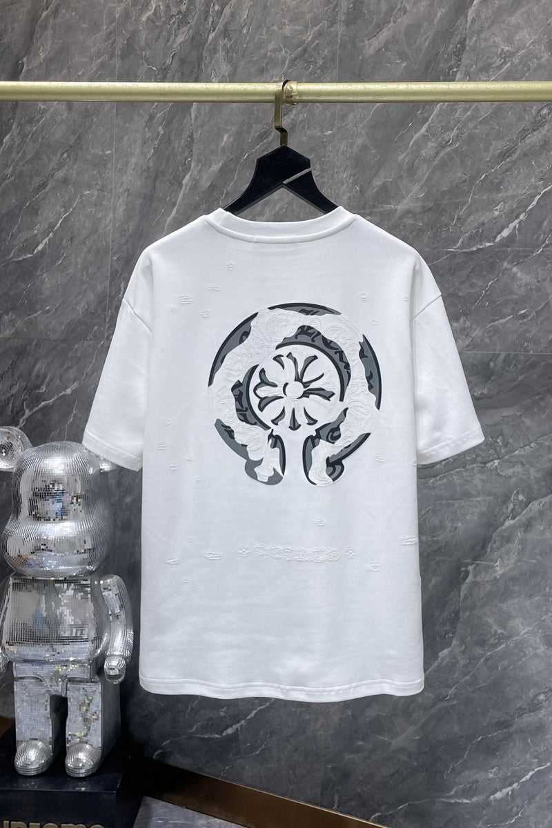 Chrome heart T shirts High-quality 100% cotton streetwear