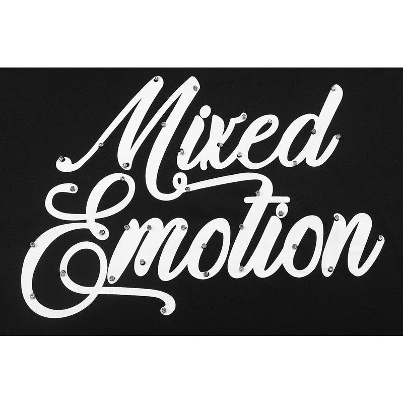 Mixed Emotion T-Shirt Hip Hop Short Sleeve T-Shirt