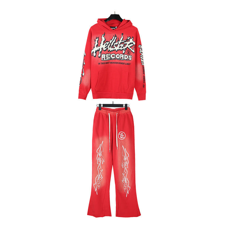 HS Hoodie And Pants Two-Piece Set
