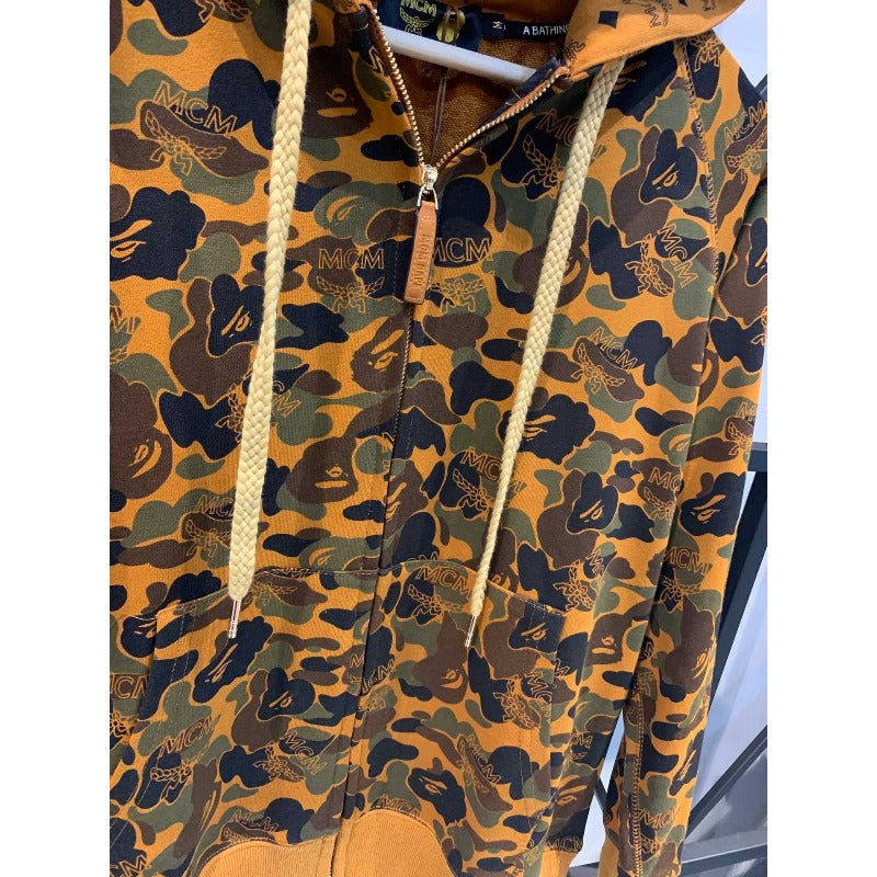 Bathing ape hoode bape mcm joint name