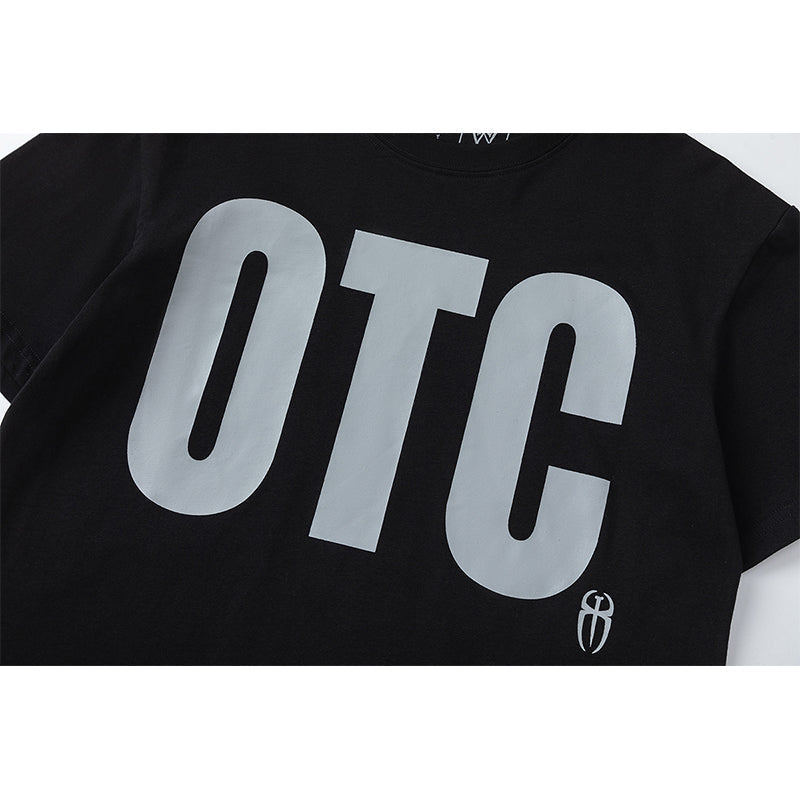 Travis Scott T Shirts x WWE co-branded Roman Reigns letter print retro short-sleeved T-shirt