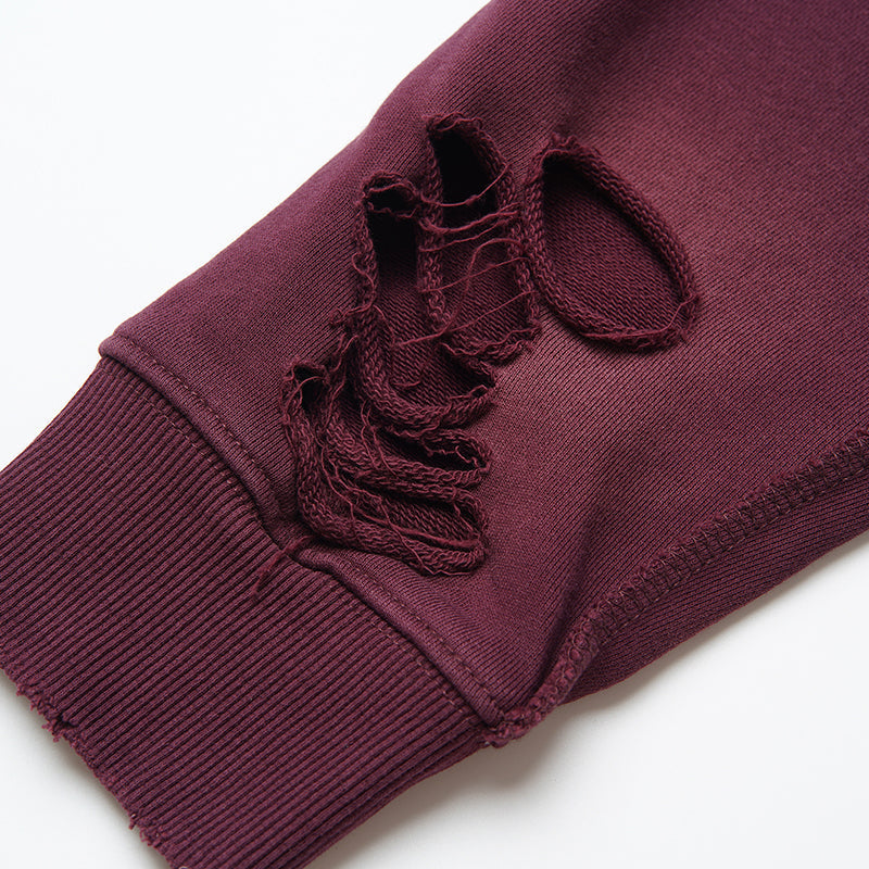 Lost intricacy Hoodie rhinestones