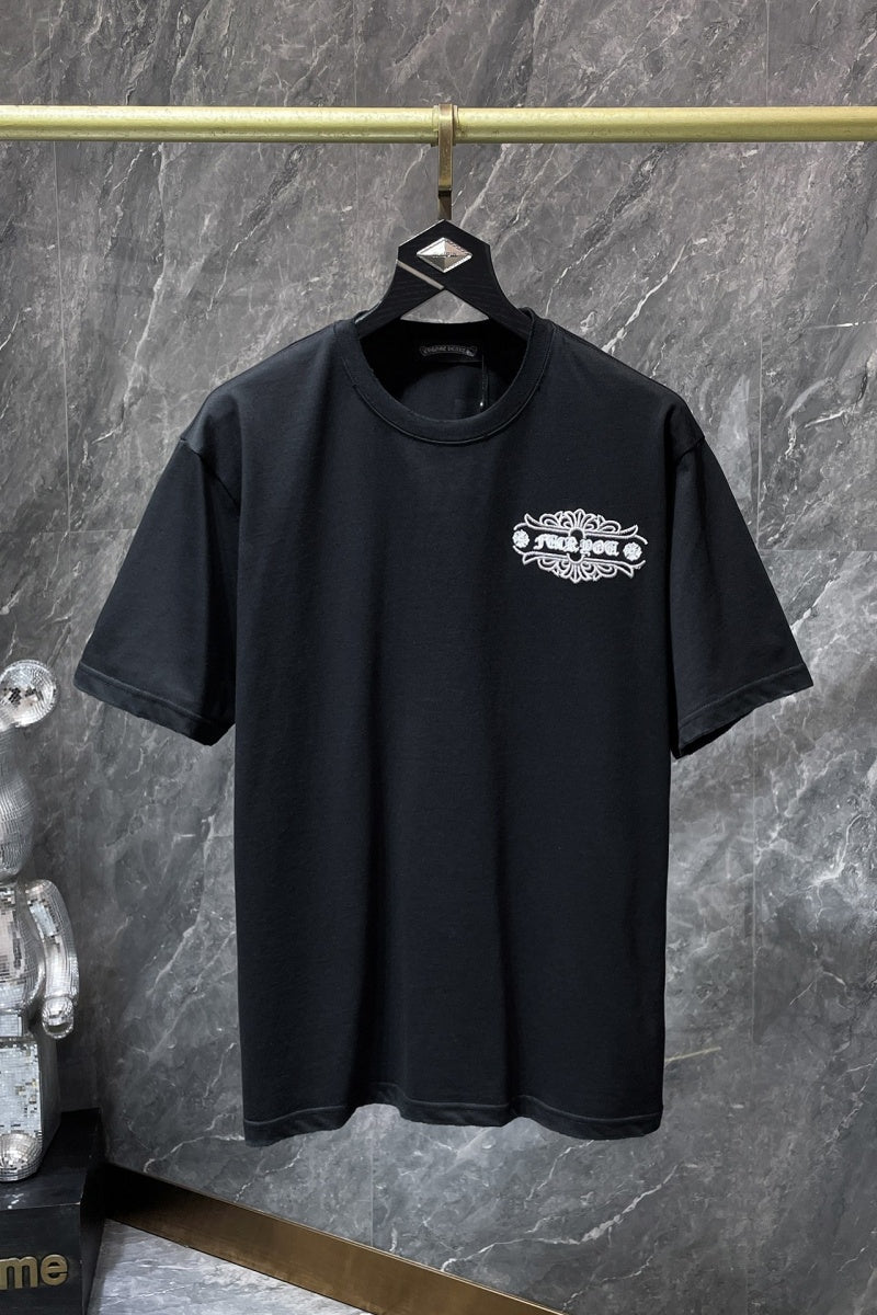 Chrome heart T shirts High-quality 100% cotton streetwear