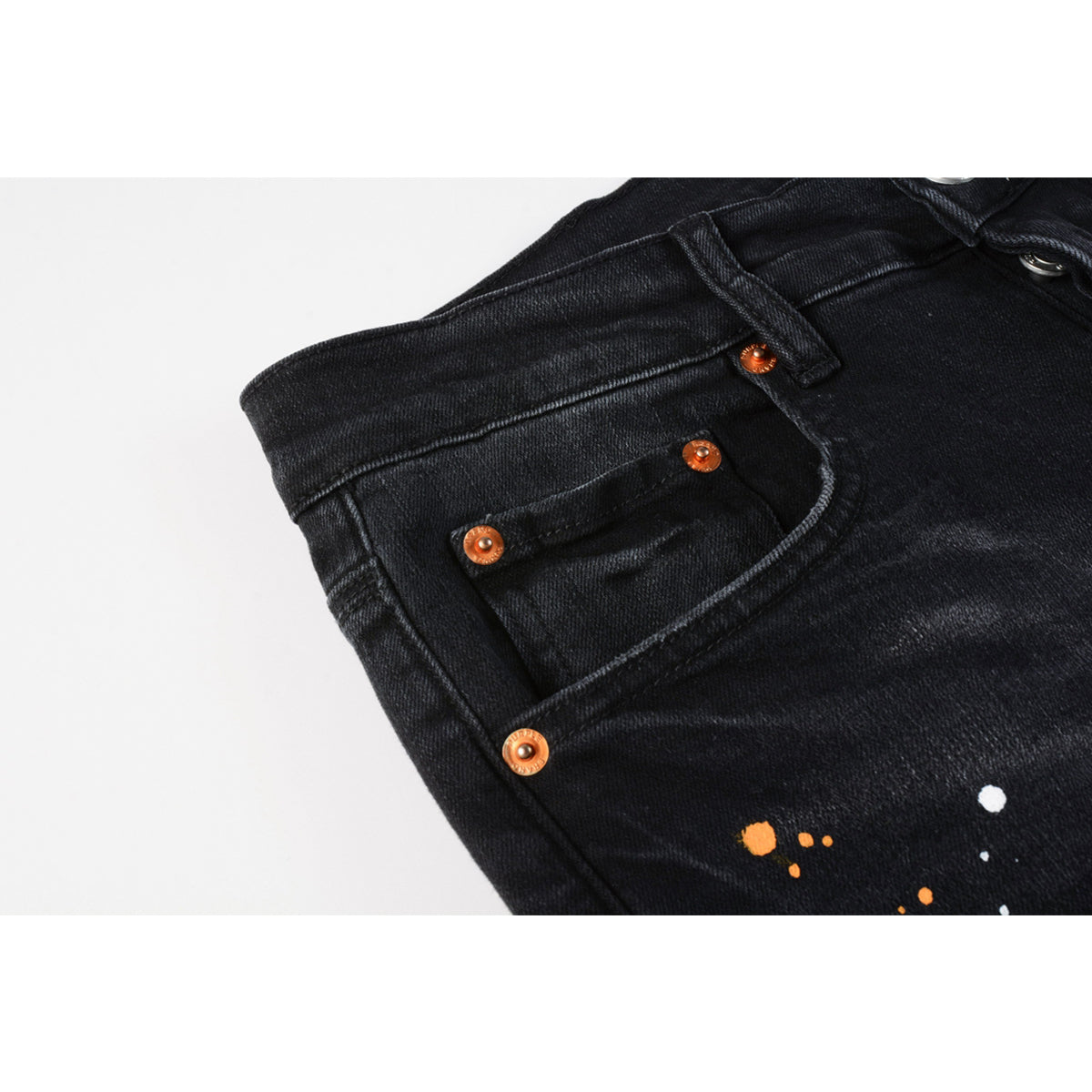 Mens trendy purple jeans, 100% cotton Pure Cotton High Street Trend