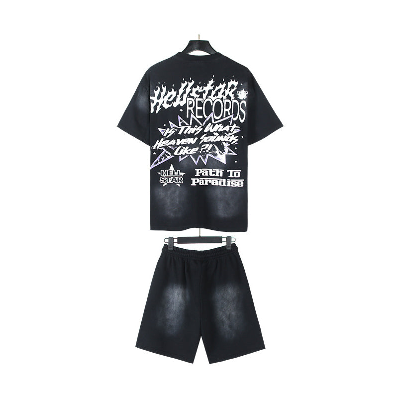 HS T-Shirt And Shorts Two-Piece Set