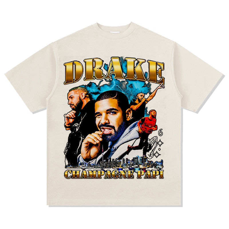 DRAKE Gold T-Shirt