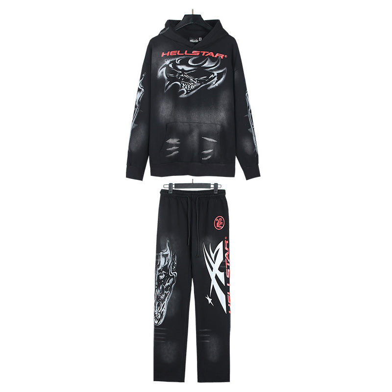 HS Hoodie And Pants Two-Piece Set