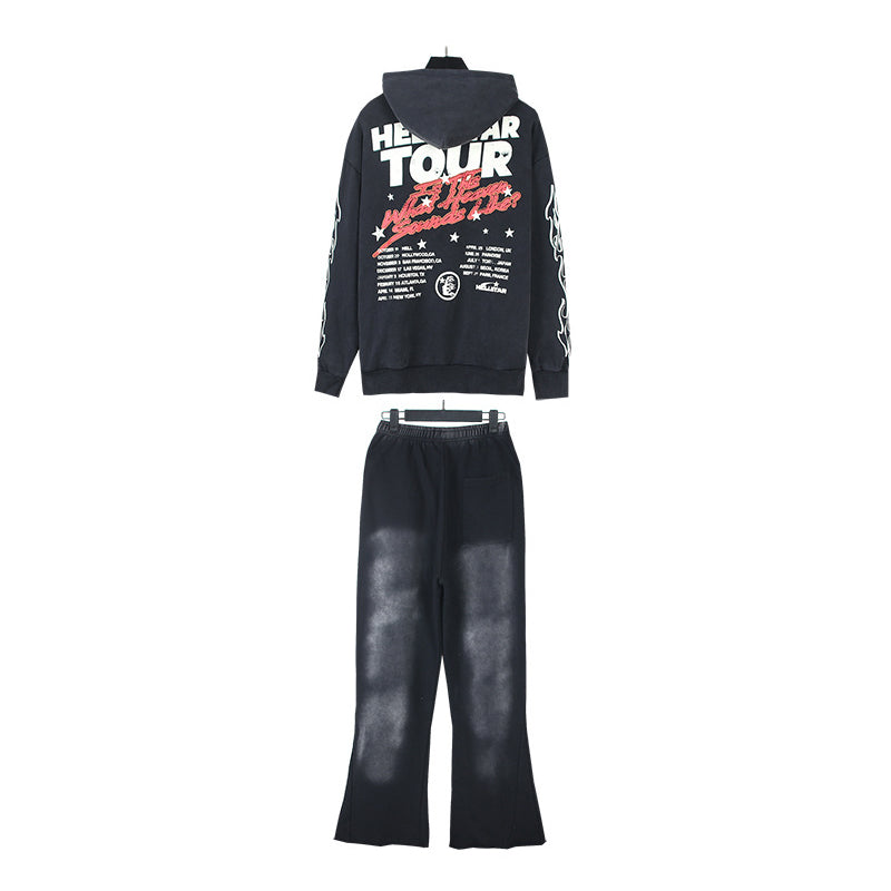HS Hoodie And Pants Two-Piece Set