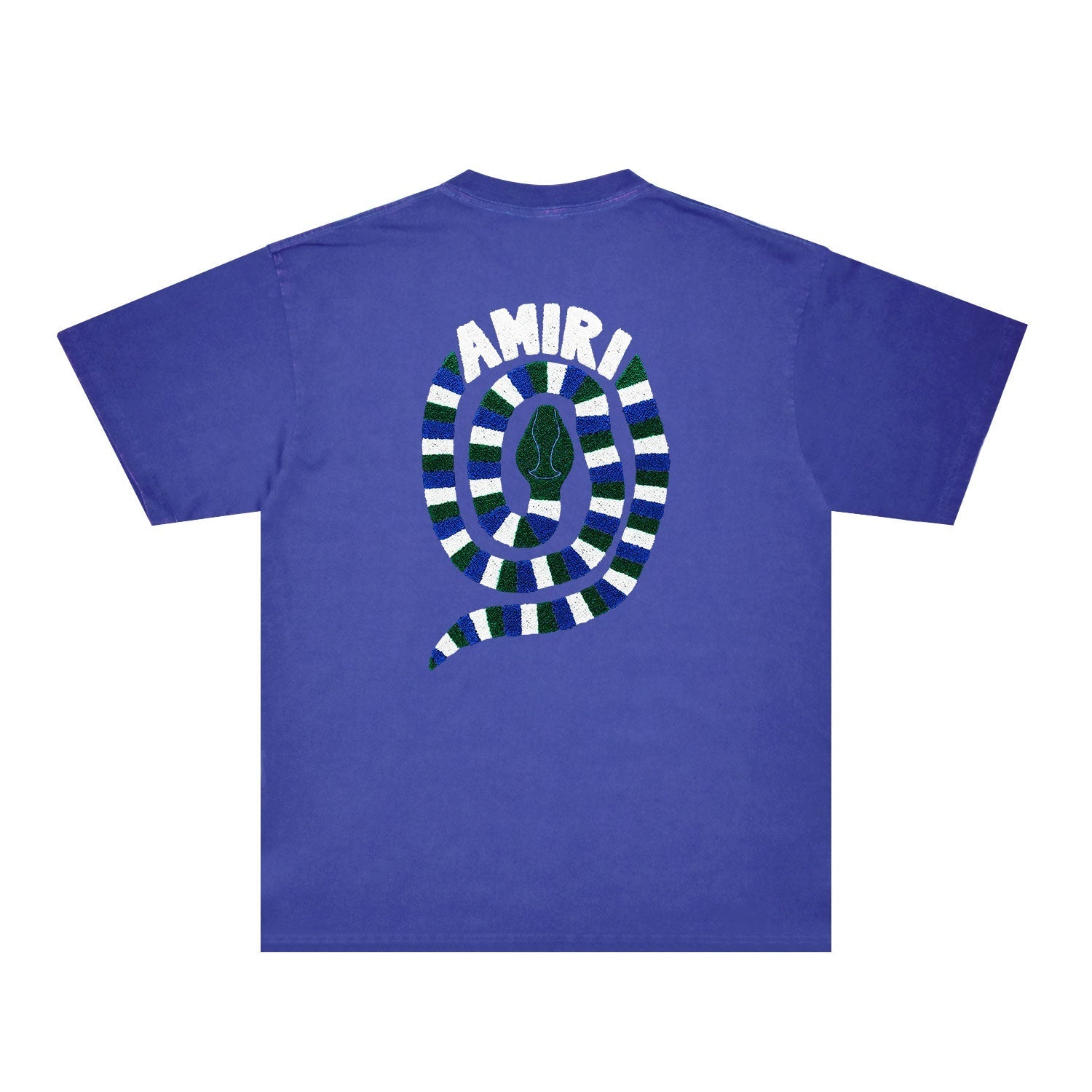 Amiri Washed Distressed T Shirt Printed Trendy Pure Cotton
