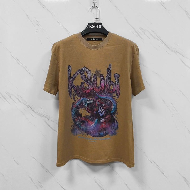 KSUBI T SHIRTS High-quality 260g 32-count double-yarn pure cotton streetwear¡ªsuitable for all seasons.