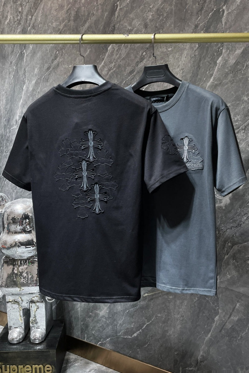 Chrome heart T shirts High-quality 100% cotton streetwear