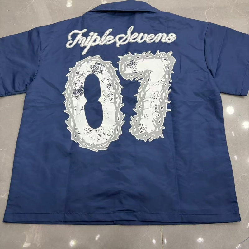 TRIPLE SEVENS T Shirts embroidery