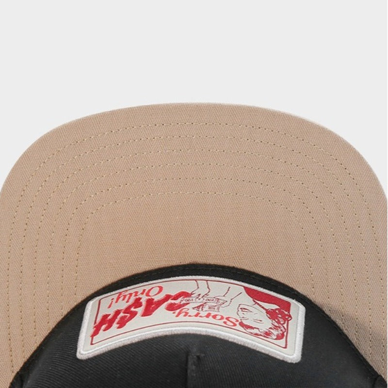 Trendy flat brimmed snapback hats sunshade breathable