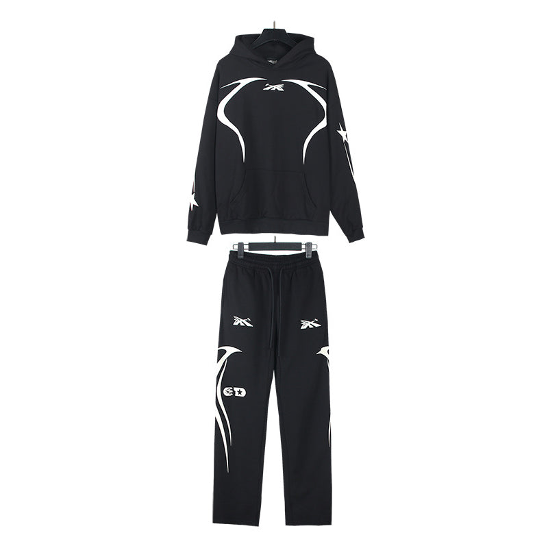 HS Hoodie And Pants Two-Piece Set